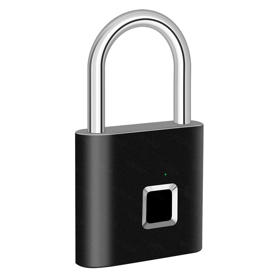 Fingerprint Smart Padlock – USB Rechargeable & Waterproof