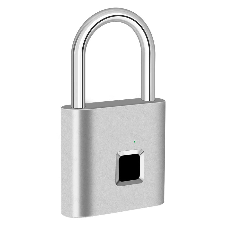 Fingerprint Smart Padlock – USB Rechargeable & Waterproof
